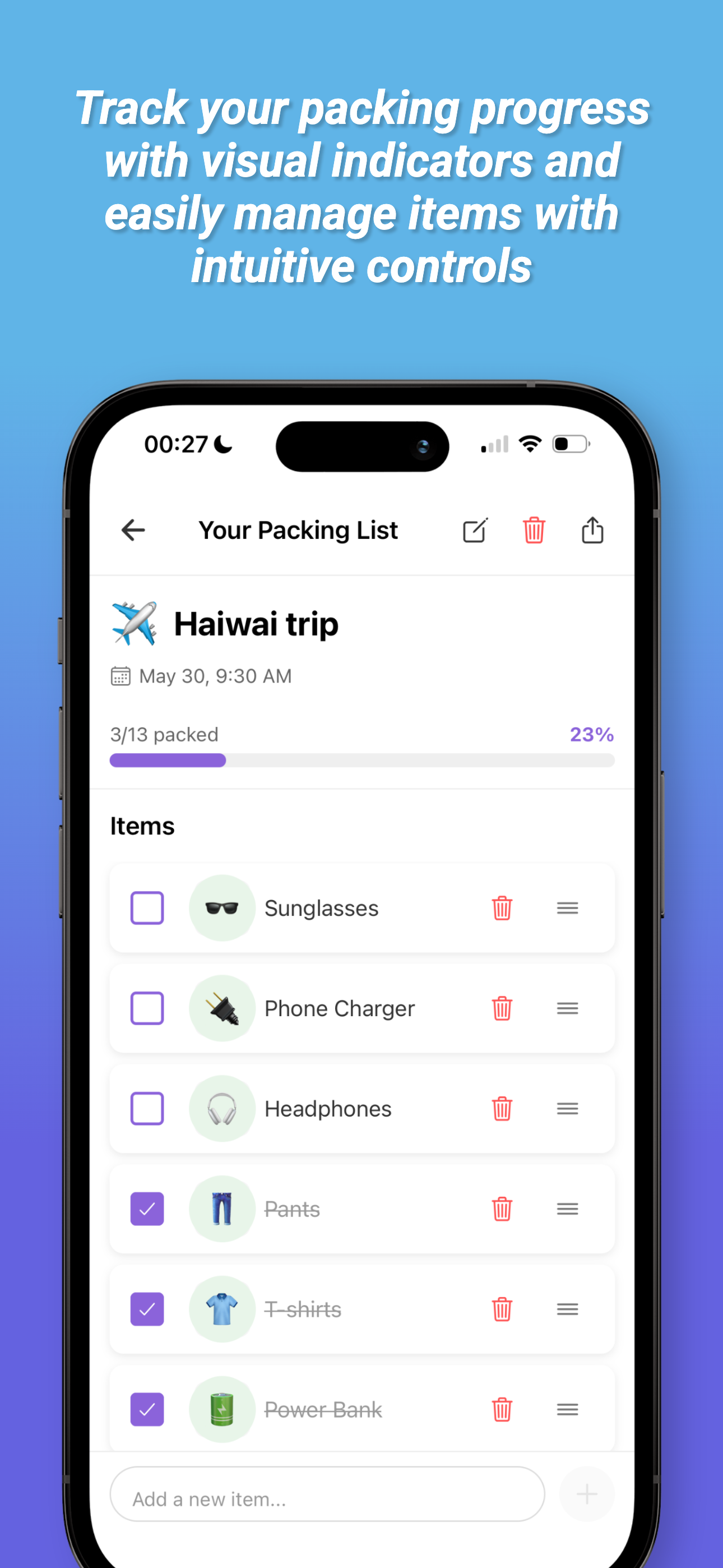 Activity Types Feature